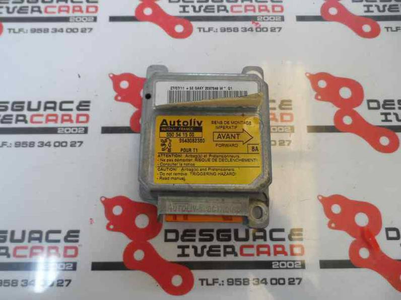 CENTRALITA AIRBAG PEUGEOT 206 4 TRG 2000 1.4 (75 CV)