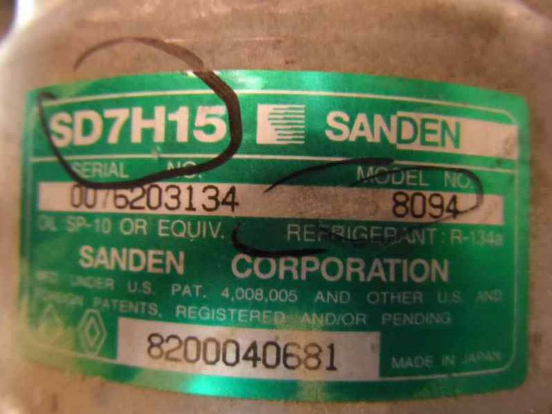 COMPRESOR AIRE ACONDICIONADO MITSUBISHI SPACE STAR 1998 1.9 DI-D (102 CV)