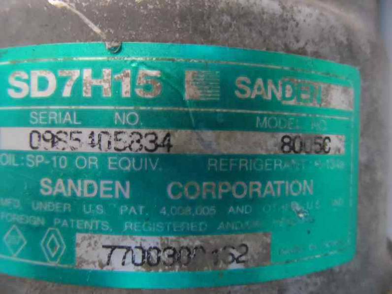 COMPRESOR AIRE ACONDICIONADO RENAULT MASTER DESDE 98