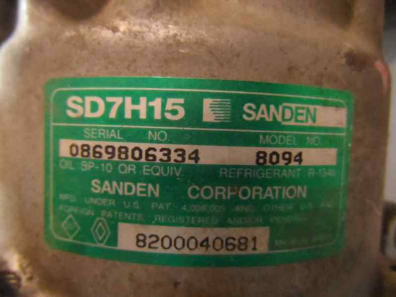 COMPRESOR AIRE ACONDICIONADO MITSUBISHI SPACE STAR 1998 1.9 DI-D (116 CV)