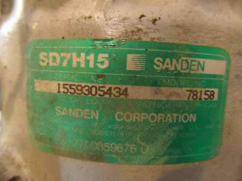 COMPRESOR AIRE ACONDICIONADO RENAULT LAGUNA 1994