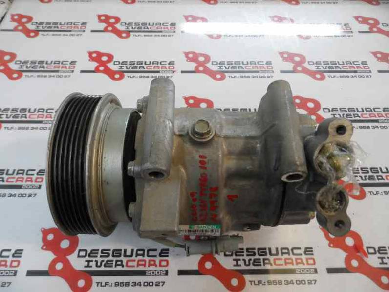 COMPRESOR AIRE ACONDICIONADO RENAULT CLIO III 2009 1.2 16V (101 CV)