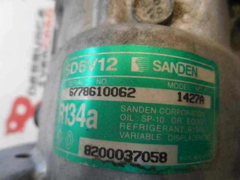 COMPRESOR AIRE ACONDICIONADO RENAULT CLIO II FASE II 2001 1.2 (75 CV)