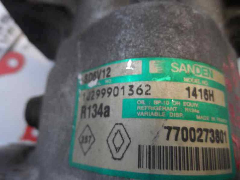 COMPRESOR AIRE ACONDICIONADO RENAULT CLIO II FASE II 2003 1.5 DCI D (65 CV)