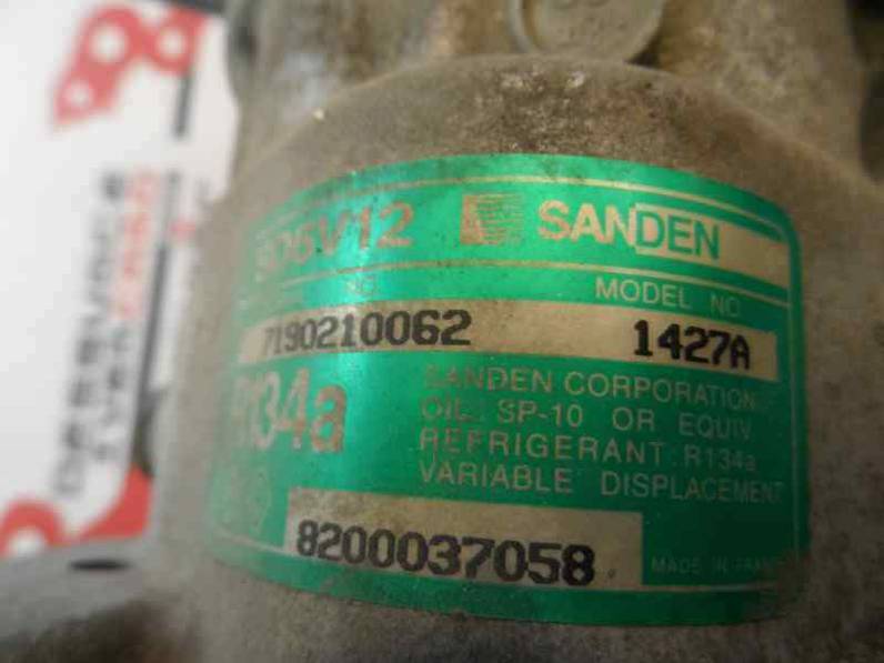 COMPRESOR AIRE ACONDICIONADO RENAULT CLIO II FASE I 1998 1.2 (75 CV)