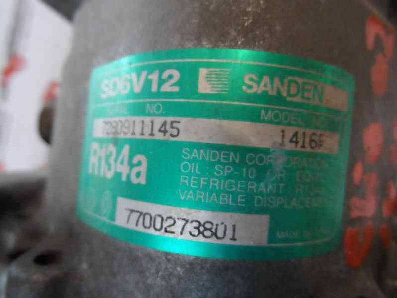 COMPRESOR AIRE ACONDICIONADO RENAULT CLIO II FASE II 2001 1.4 16V (98 CV)