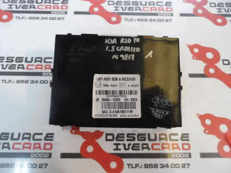 CAJA RELES FUSIBLES KIA RIO 2010 1.5 CRDI (110 CV)