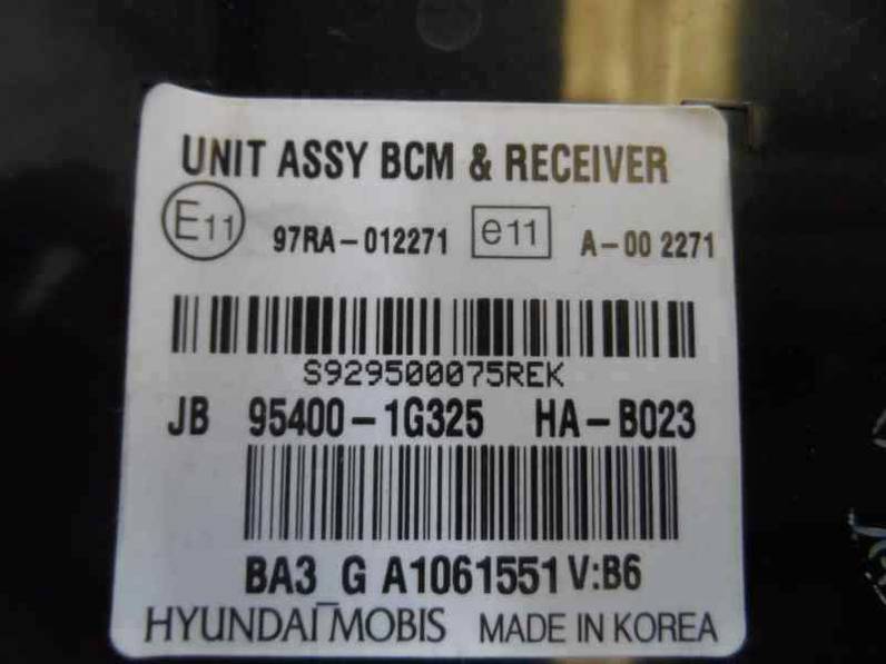 CAJA RELES FUSIBLES KIA RIO 2010 1.5 CRDI (110 CV)