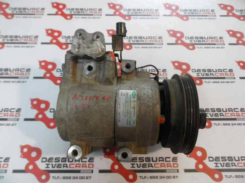 COMPRESOR AIRE ACONDICIONADO HYUNDAI ACCENT 1997 1.5 (101 CV)