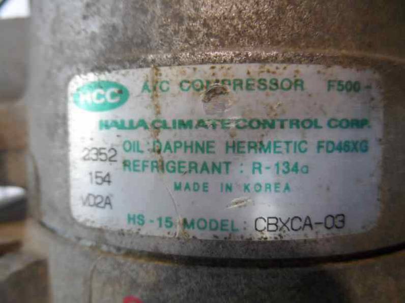 COMPRESOR AIRE ACONDICIONADO HYUNDAI ACCENT 1997 1.5 (101 CV)