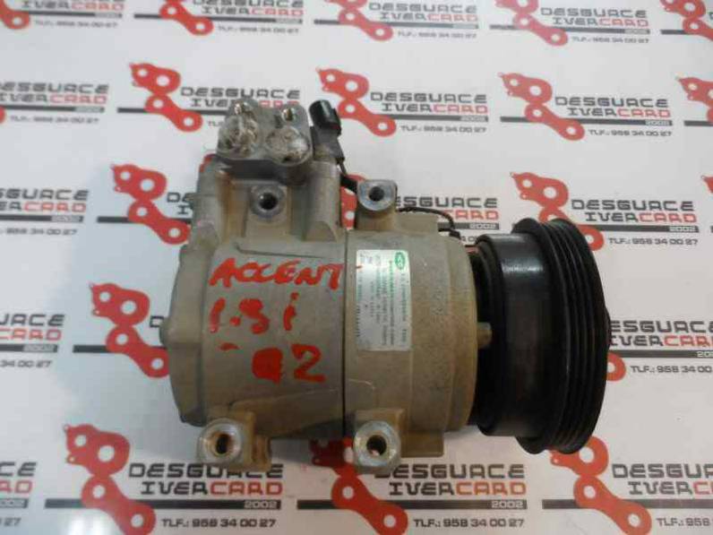 COMPRESOR AIRE ACONDICIONADO HYUNDAI ACCENT 1997 1.5 (101 CV)