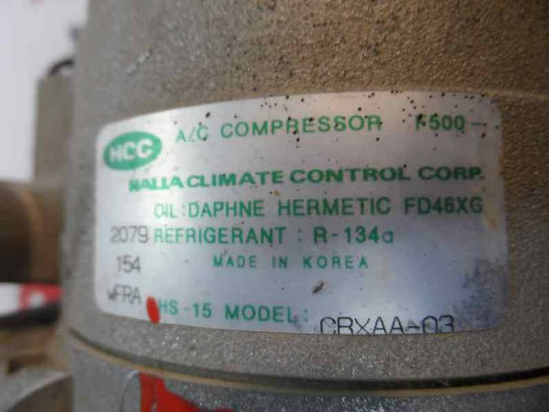 COMPRESOR AIRE ACONDICIONADO HYUNDAI ACCENT 1997 1.5 (101 CV)