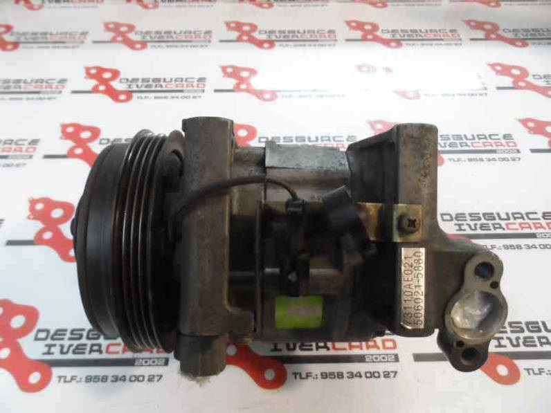 COMPRESOR AIRE ACONDICIONADO SUBARU LEGACY BERL FAMILIAR B12 2001 2.5 16V (156 CV)
