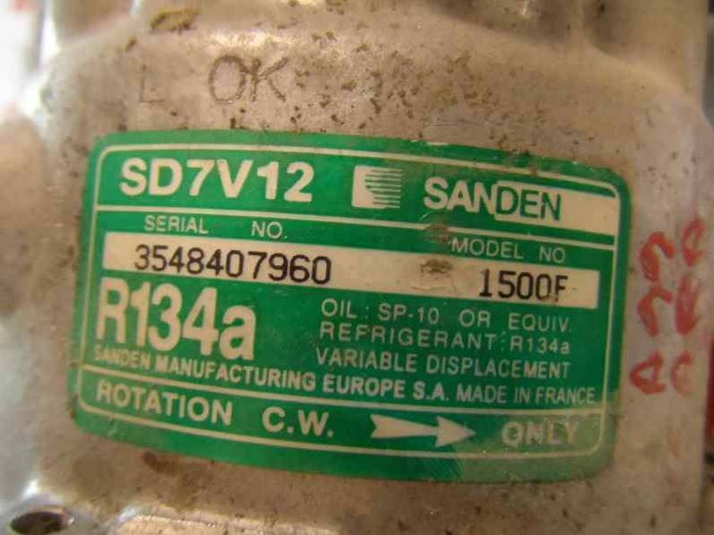 COMPRESOR AIRE ACONDICIONADO CITROEN XSARA BERLINA 1997 1.6 (88 CV)