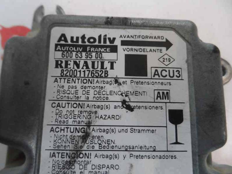 CENTRALITA AIRBAG RENAULT SCENIC 2002 1.9 DCI D (102 CV)
