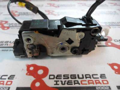 CERRADURA PUERTA TRASERA DERECHA PEUGEOT 207 2007 1.6 16V HDI (90 CV)