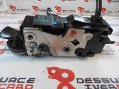 CERRADURA PUERTA DELANTERA DERECHA PEUGEOT 207 2007 1.6 16V HDI (90 CV)