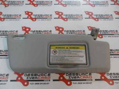 PARASOL DERECHO MERCEDES CLASE C BERLINA 2004 2.2 CDI (122 CV)