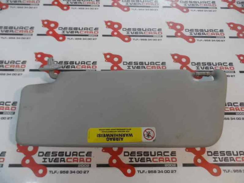 PARASOL DERECHO MERCEDES CLASE C BERLINA 2004 2.2 CDI (122 CV)