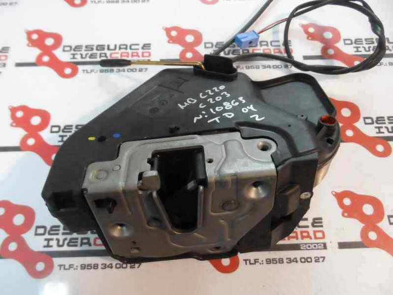 CERRADURA PUERTA TRASERA DERECHA MERCEDES CLASE C BERLINA 2004 2.2 CDI (122 CV)