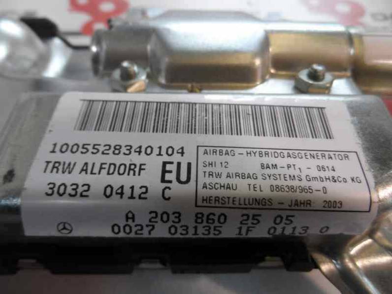 AIRBAG DELANTERO IZQUIERDO MERCEDES CLASE C BERLINA 2004 2.2 CDI (122 CV)