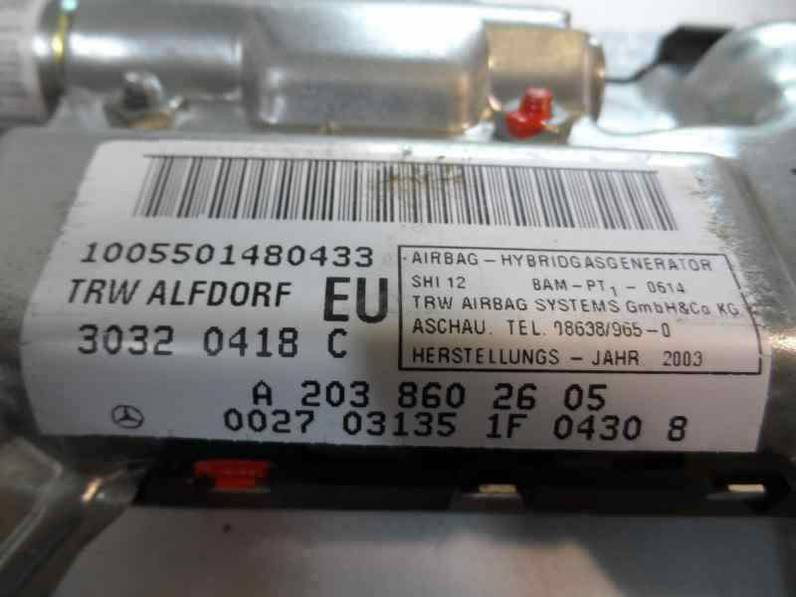 AIRBAG DELANTERO DERECHO MERCEDES CLASE C BERLINA 2004 2.2 CDI (122 CV)