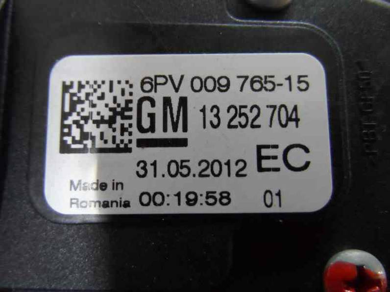 POTENCIOMETRO PEDAL OPEL ASTRA J LIM 2012 2.0 16V CDTI (165 CV)