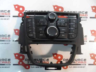 SISTEMA AUDIO RADIO CD OPEL ASTRA J LIM 2012 2.0 16V CDTI (165 CV)