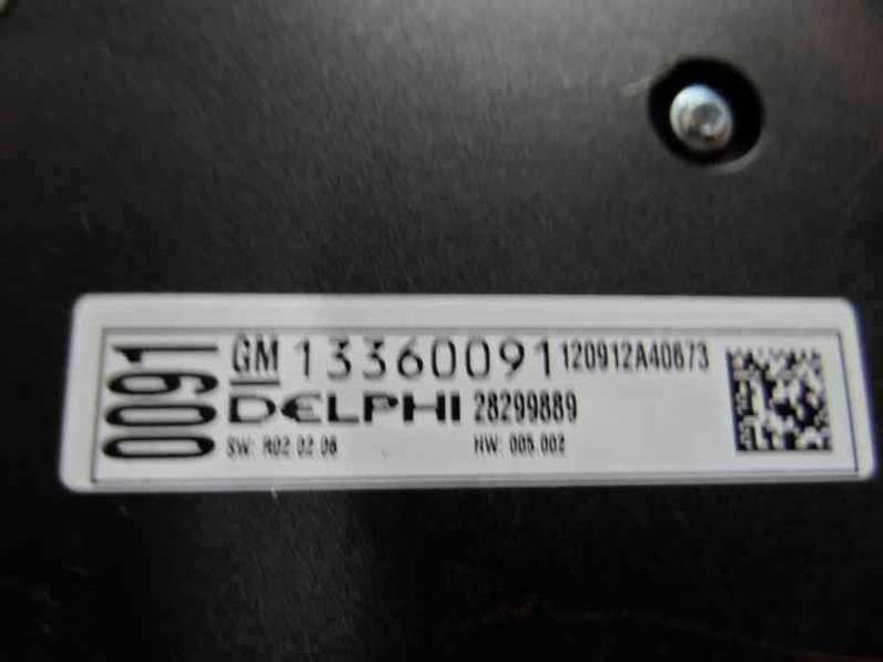 SISTEMA AUDIO RADIO CD OPEL ASTRA J LIM 2012 2.0 16V CDTI (165 CV)
