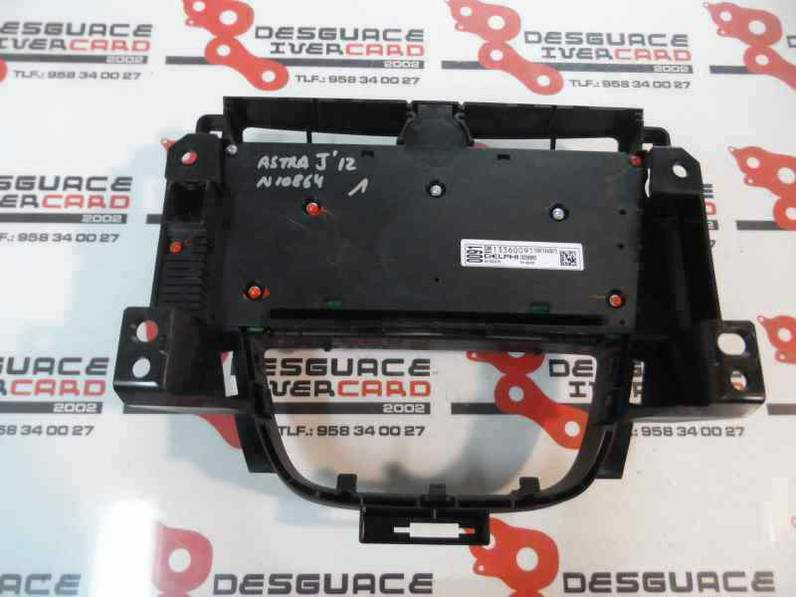 SISTEMA AUDIO RADIO CD OPEL ASTRA J LIM 2012 2.0 16V CDTI (165 CV)