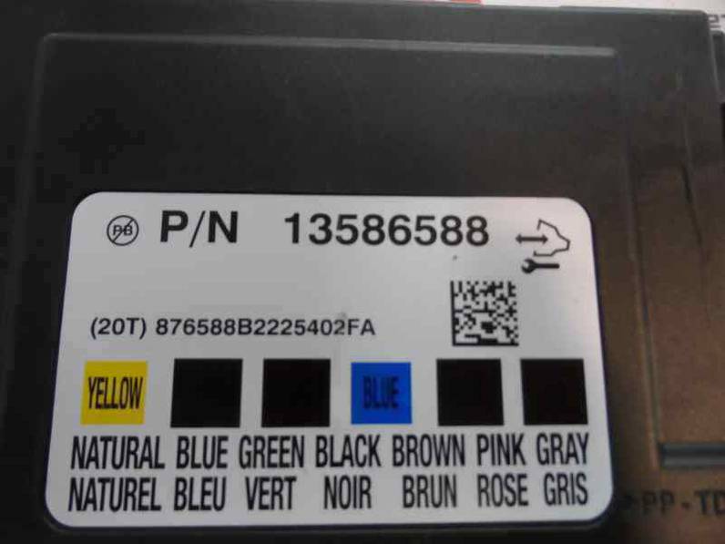 MODULO CONFORT OPEL ASTRA J LIM 2012 2.0 16V CDTI (165 CV)