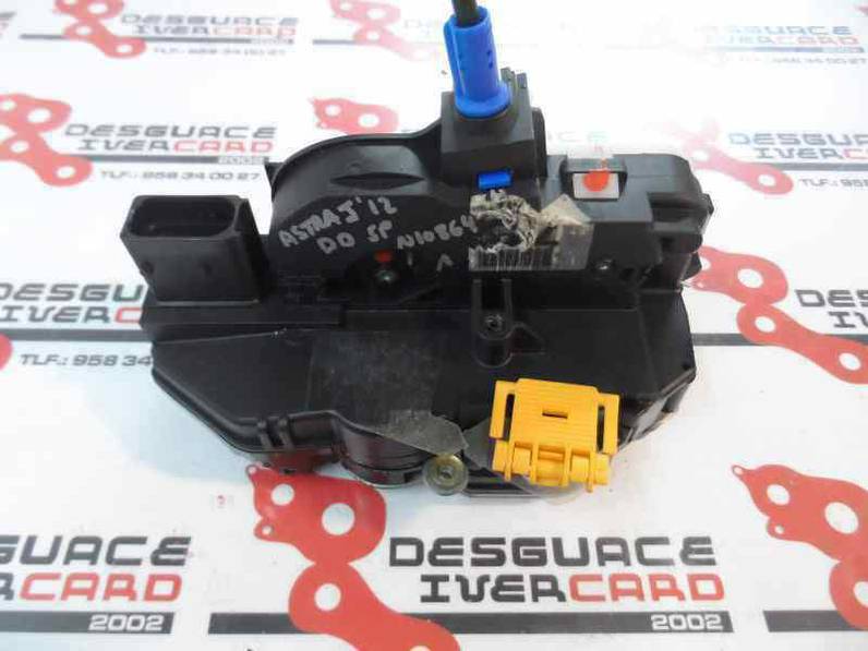 CERRADURA PUERTA DELANTERA DERECHA OPEL ASTRA J LIM 2012 2.0 16V CDTI (165 CV)