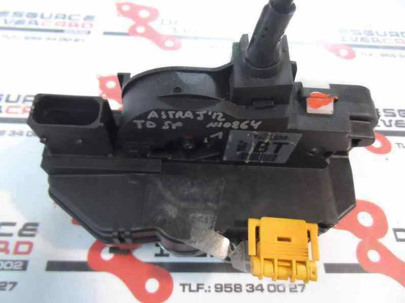 CERRADURA PUERTA TRASERA DERECHA OPEL ASTRA J LIM 2012 2.0 16V CDTI (165 CV)