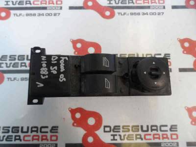 MANDO ELEVALUNAS DELANTERO IZQUIERDO FORD FOCUS BERLINA 2005 1.8 TDCI TURBODIESEL (116 CV)