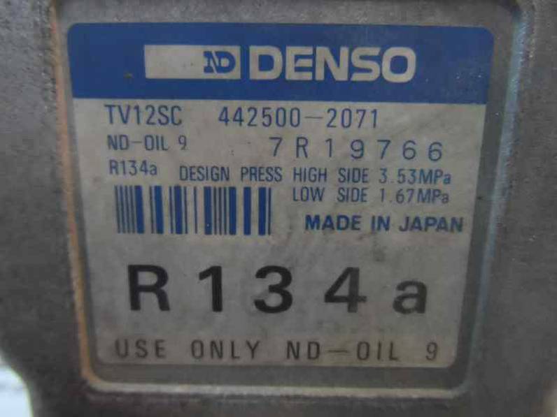 COMPRESOR AIRE ACONDICIONADO FIAT BRAVA 1995 1.6 16V (90 CV)