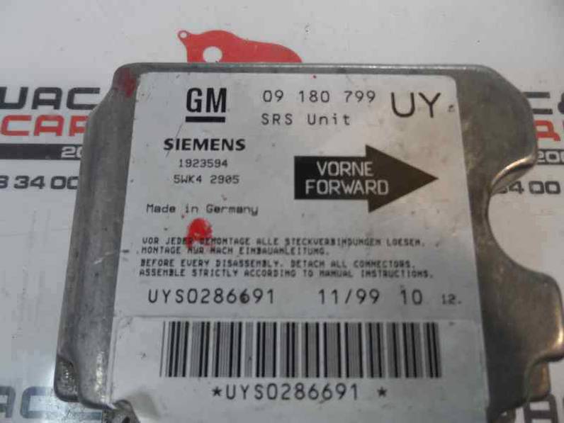 CENTRALITA AIRBAG OPEL ASTRA G BERLINA 1999 2.0 16V DI (82 CV)