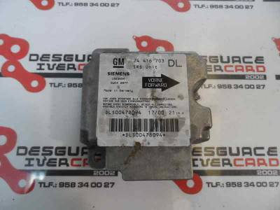 CENTRALITA AIRBAG OPEL ASTRA G BERLINA 2000 2.0 DTI (101 CV)