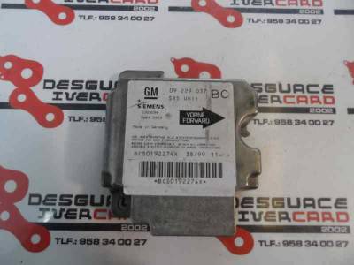 CENTRALITA AIRBAG OPEL ASTRA G CARAVAN 1999 1.7 TURBODIESEL (68 CV)