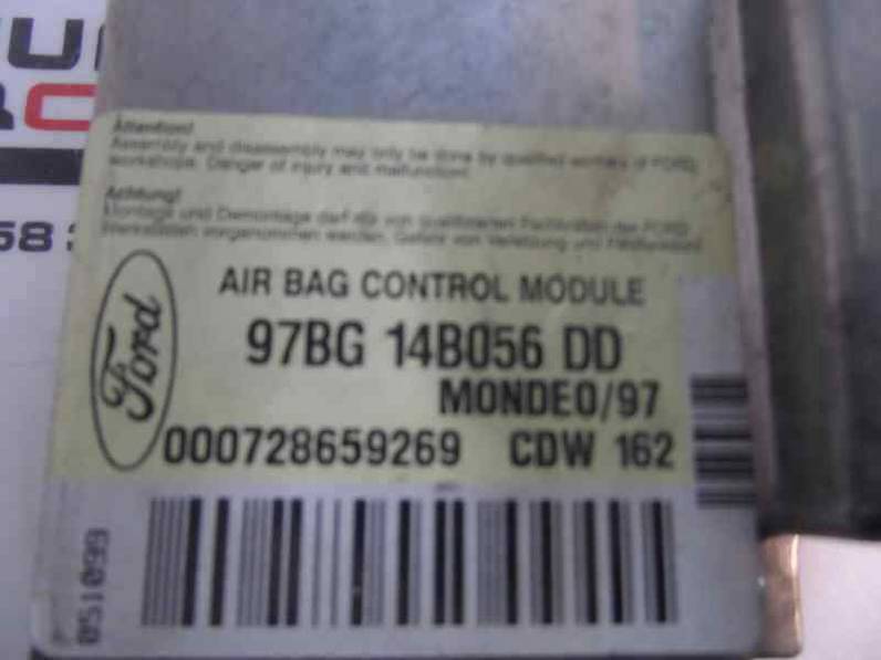 CENTRALITA AIRBAG FORD MONDEO BERLINA 1999 1.8 TURBODIESEL (90 CV)