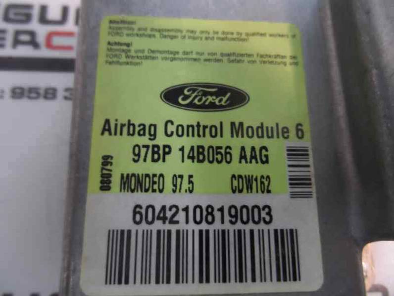 CENTRALITA AIRBAG FORD MONDEO BERLINA 1999 1.8 TURBODIESEL (90 CV)