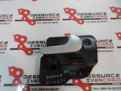 MANETA INTERIOR DELANTERA DERECHA OPEL MERIVA 2003 1.6 (87 CV)