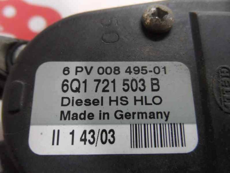 POTENCIOMETRO PEDAL SEAT IBIZA 2003 1.9 TDI (101 CV)