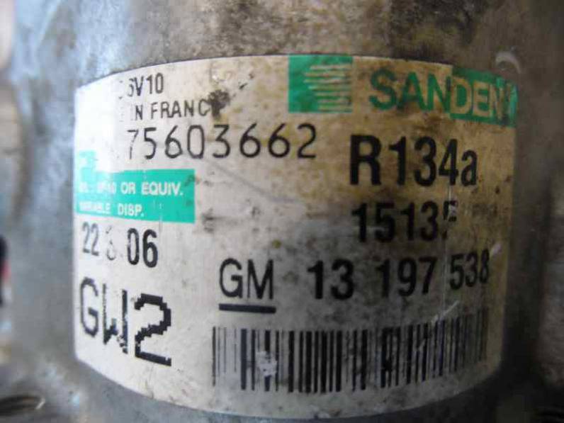 COMPRESOR AIRE ACONDICIONADO OPEL CORSA D 2006 1.3 16V CDTI (90 CV)