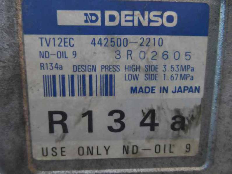 COMPRESOR AIRE ACONDICIONADO FIAT PUNTO BERLINA 2002 1.2 16V (80 CV)