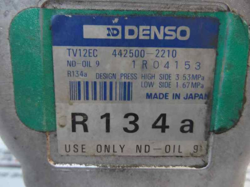 COMPRESOR AIRE ACONDICIONADO FIAT PUNTO BERLINA 1997