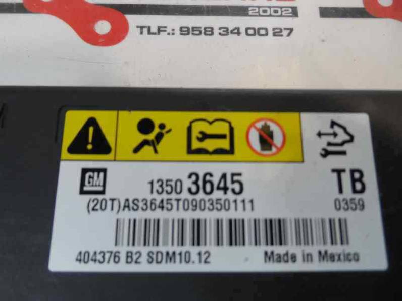 MODULO ELECTRONICO OPEL INSIGNIA SPORTS TOURER 2009 2.0 CDTI (131 CV)