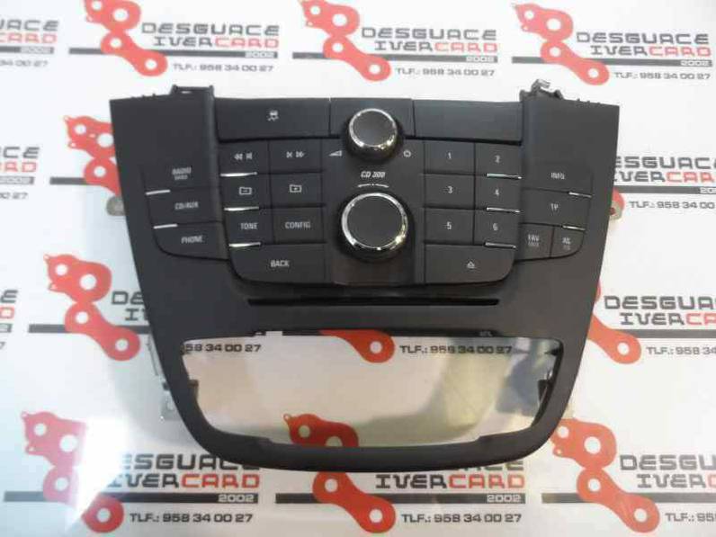 SISTEMA AUDIO RADIO CD OPEL INSIGNIA SPORTS TOURER 2009 2.0 CDTI (131 CV)