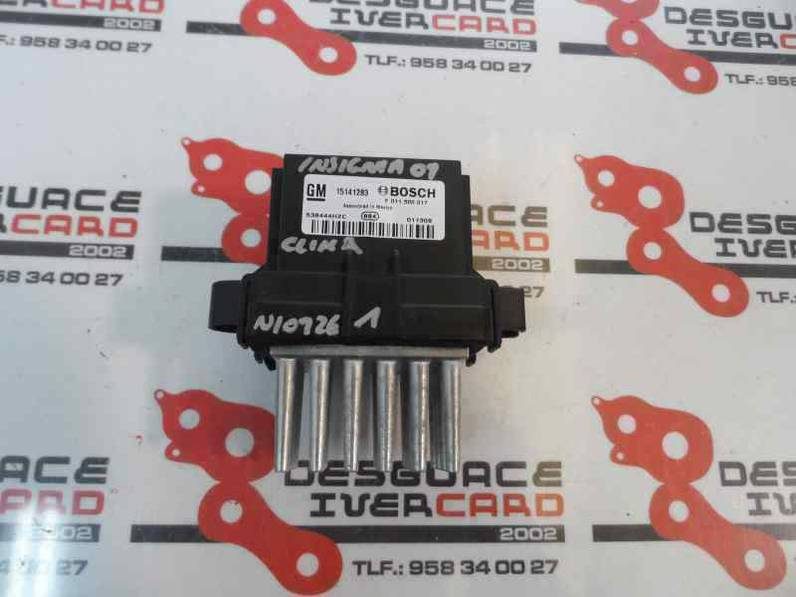 RESISTENCIA CALEFACCION OPEL INSIGNIA SPORTS TOURER 2009 2.0 CDTI (131 CV)