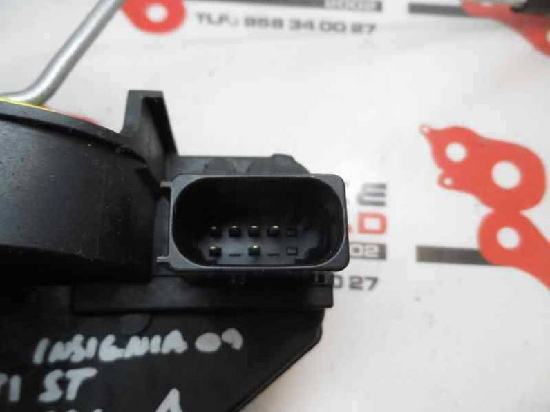 CERRADURA PUERTA TRASERA IZQUIERDA OPEL INSIGNIA SPORTS TOURER 2009 2.0 CDTI (131 CV)