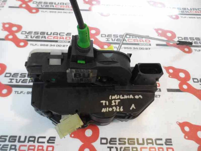 CERRADURA PUERTA TRASERA IZQUIERDA OPEL INSIGNIA SPORTS TOURER 2009 2.0 CDTI (131 CV)